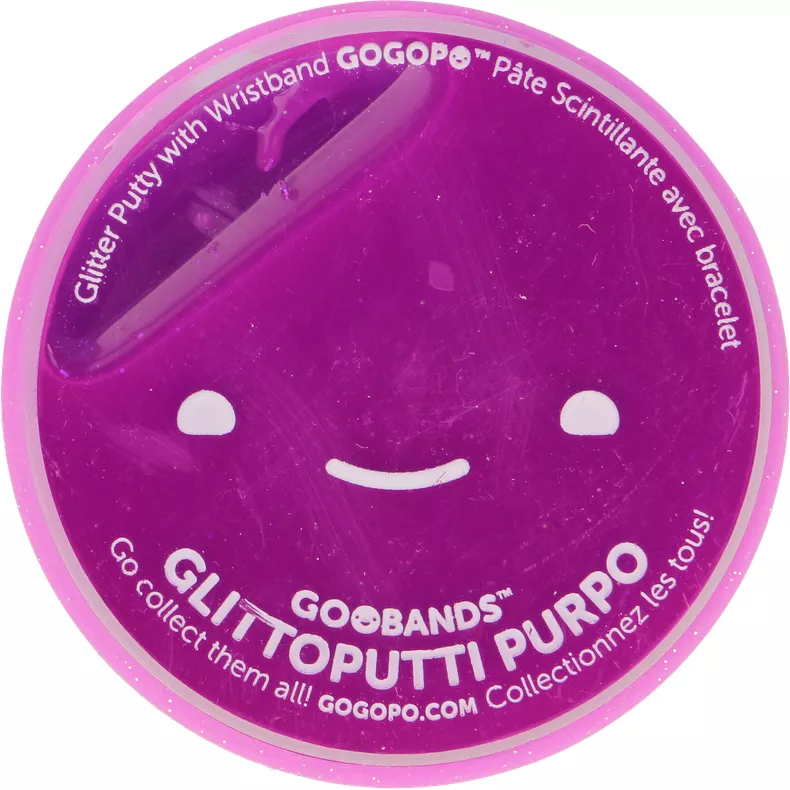 Slime strălucitor cu brățară din silicon (GOOBANDS GLITTOPUTTI) - DELIST