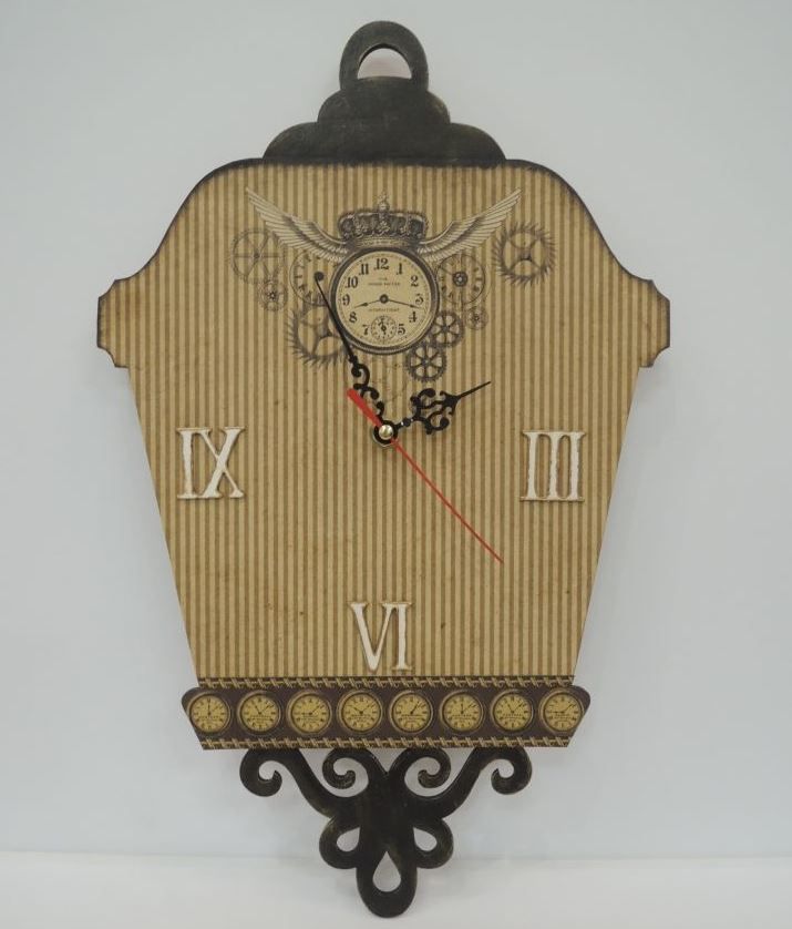 Suport de ceas din lemn – Ceas de perete