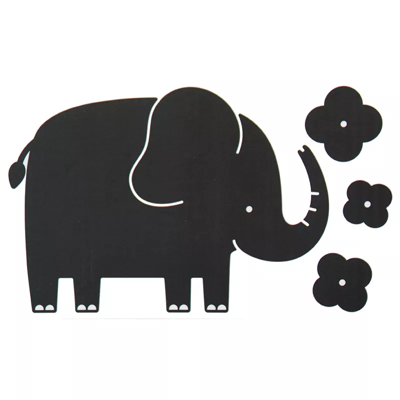 Tablă de scris autoadezivă în formă de elefant