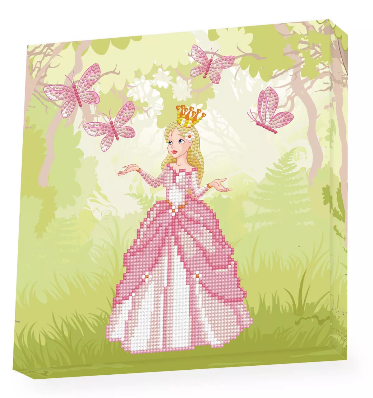 Tablou Diamond Box – Prințesa fluturilor