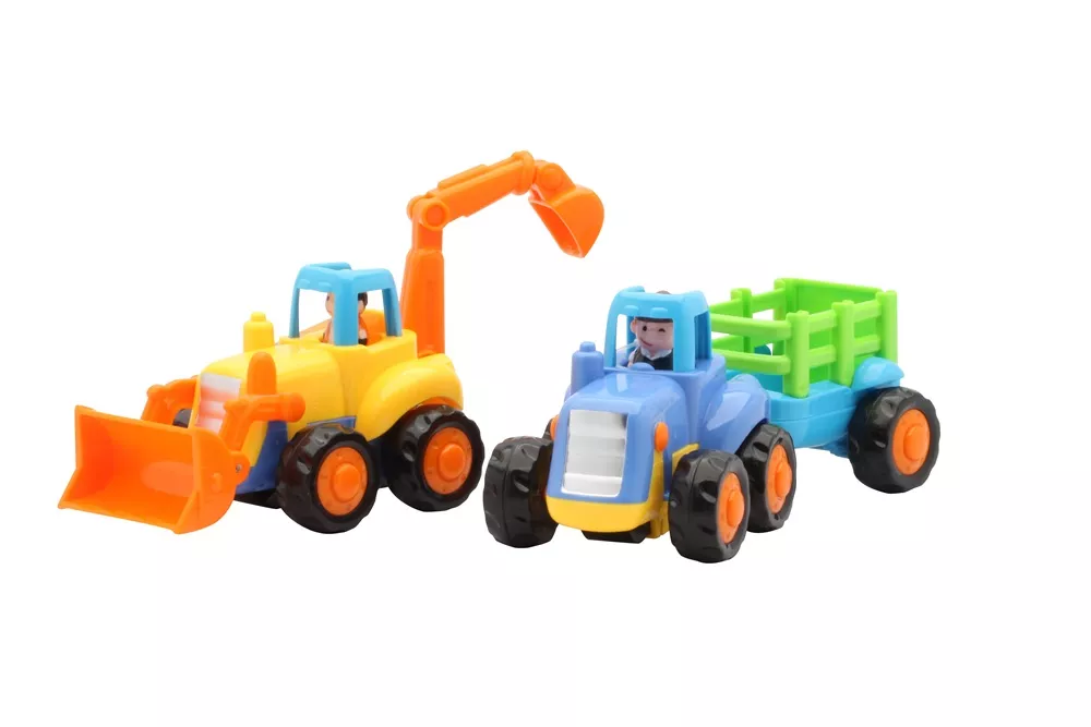 Tractor din plastic (16 cm)
