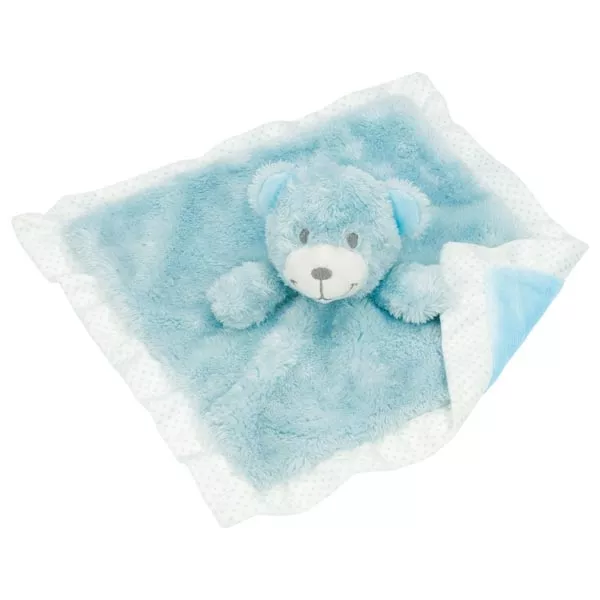 Jucărie de atașament pentru bebeluși - Ursulețul albastru - DELIST