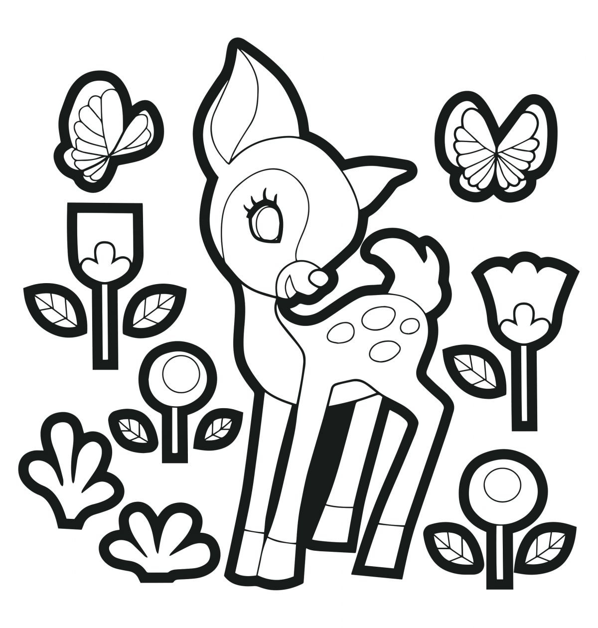 Carnețel Cu Desene De Colorat și Decupat