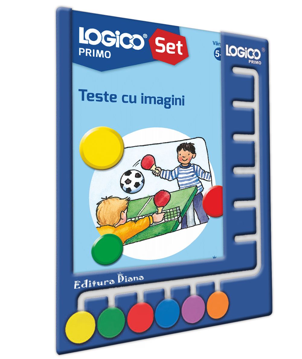 Mapa Logico Primo Set Cu Ramă Teste Cu Imagini 5