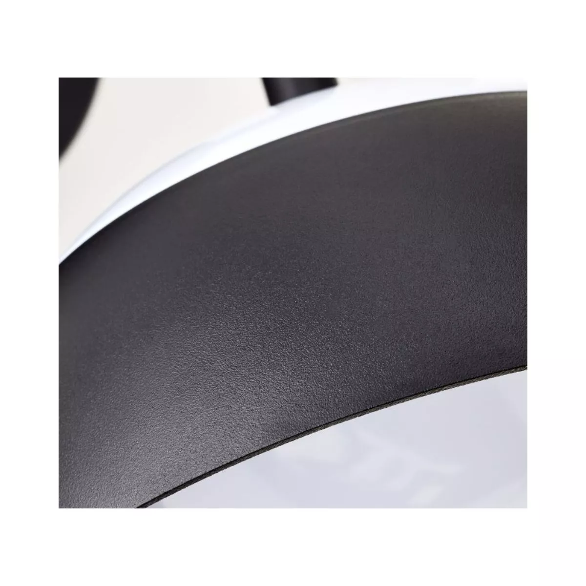 Aplica de exterior negru/alb din aluminiu si policarbonat Matfen LED Brilliant 6