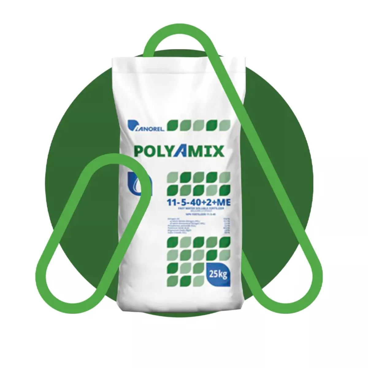 Ingrasamant hidrosolubil Polyamix 20-20-20+ TE, 25 kilograme 1