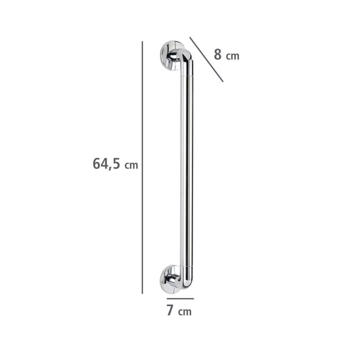 Bara sprijin pentru dus / cada din aluminiu si plastic 64,5 x 7 x 8 cm Secura Wenko 3