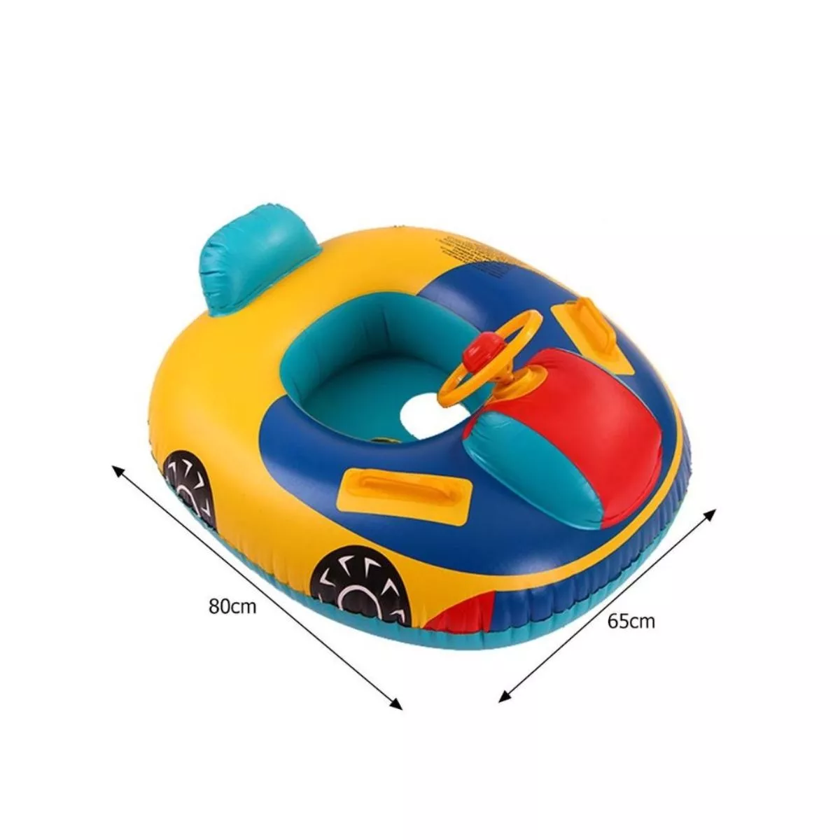 Barca gonflabila cu volan pentru copii 2