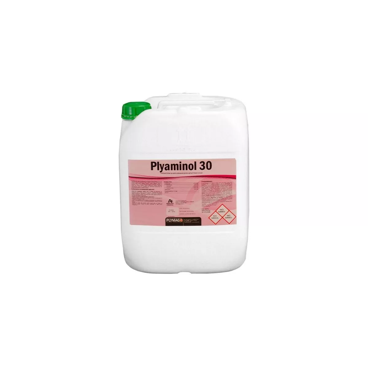 Biostimulator cu aminoacizi liberi 30% Plyaminol 30, 20 L 2