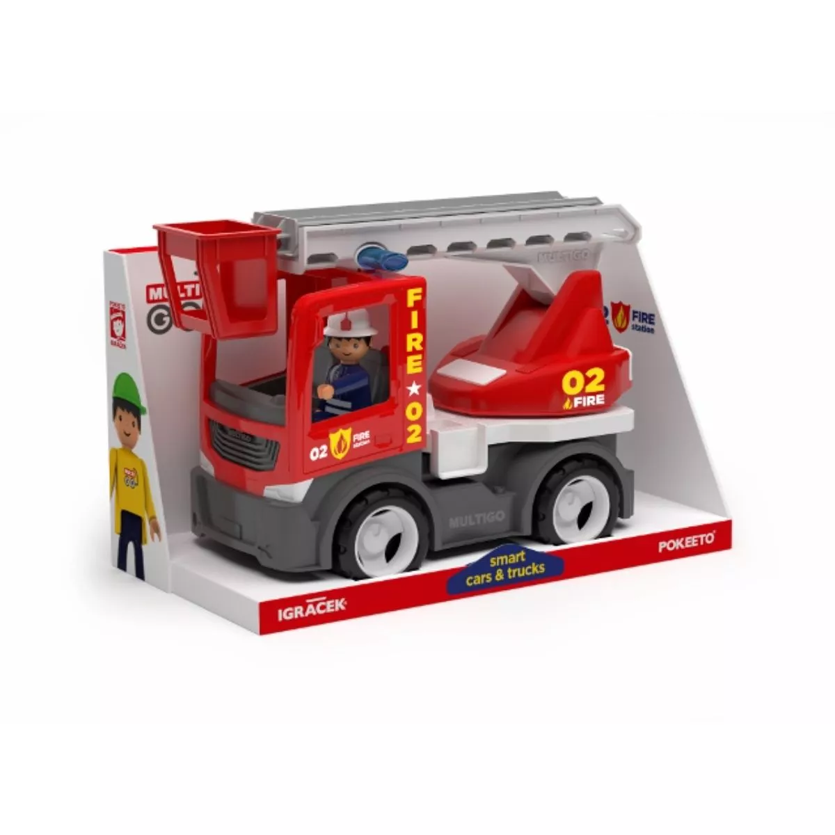 Camion de pompieri cu scara si un pompier MultiGO 1