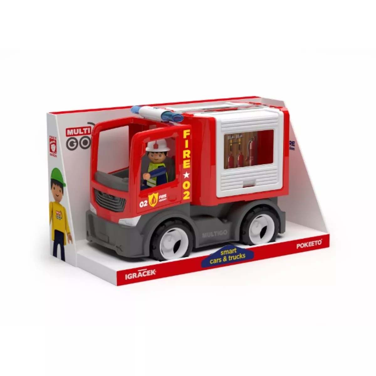 Camion de pompieri si un pompier MultiGO 1