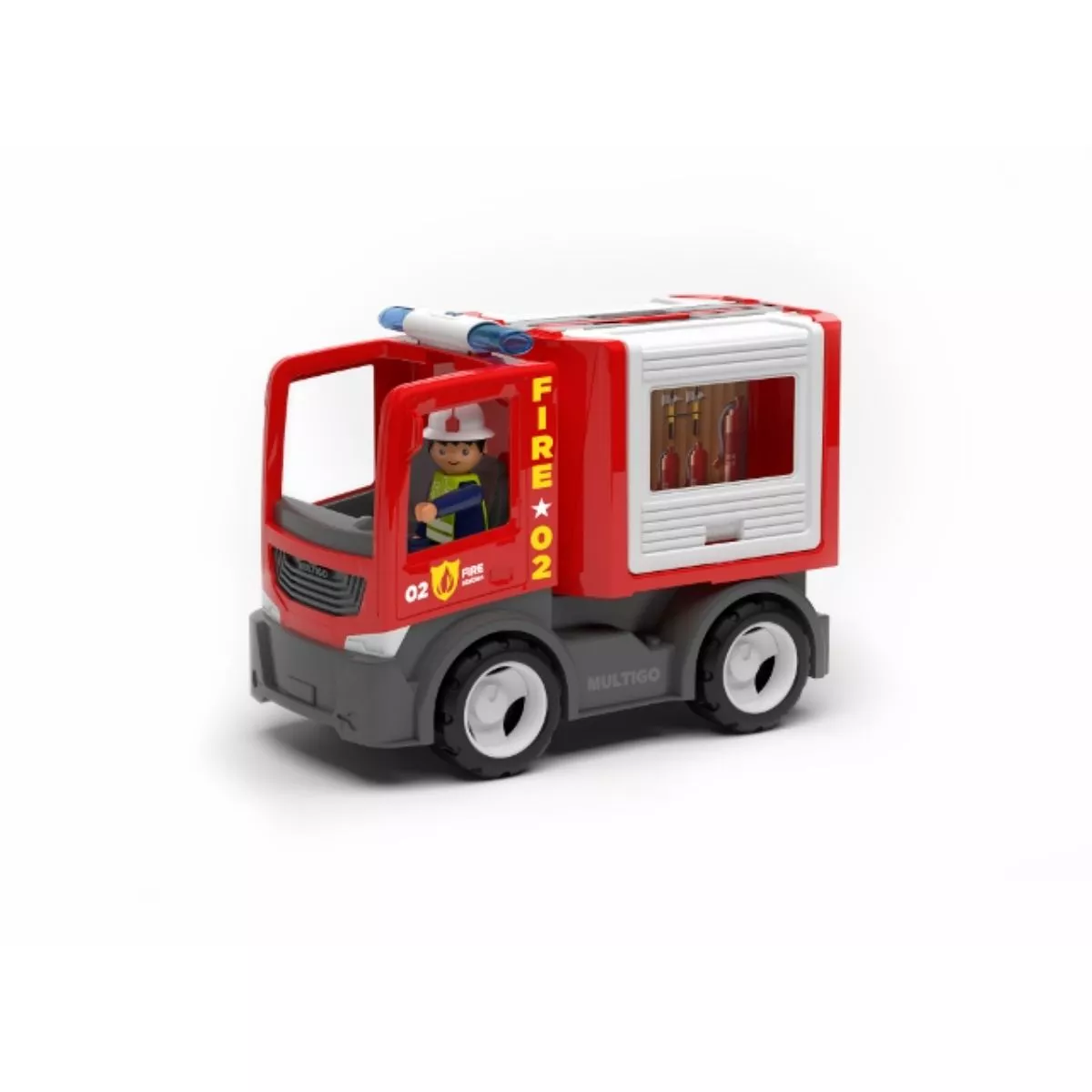 Camion de pompieri si un pompier MultiGO 2