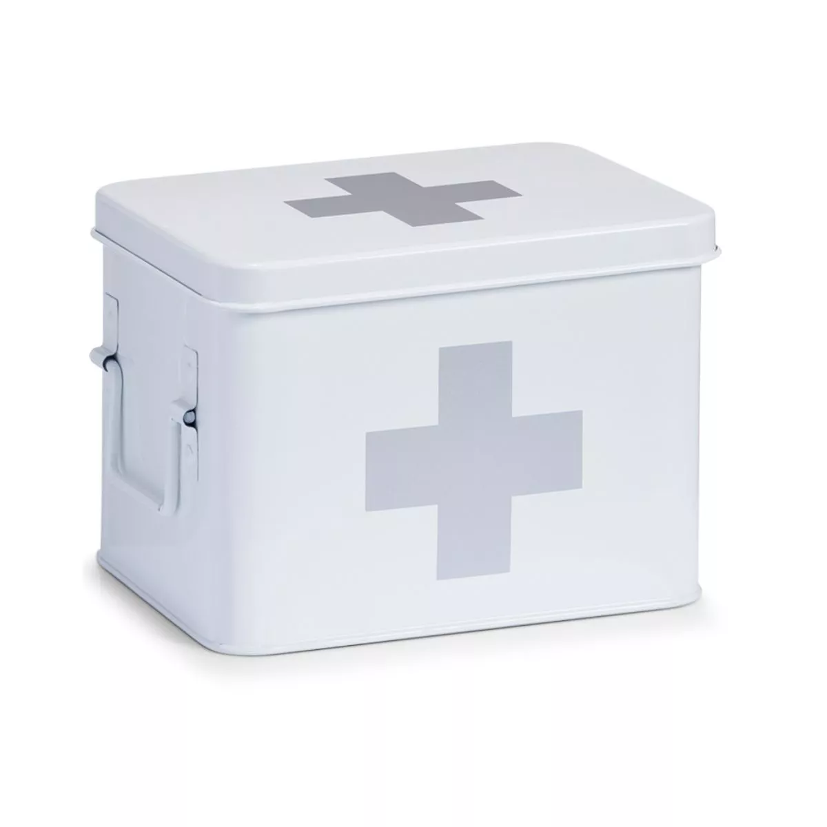 Cutie alba din metal pentru medicamente, 21,5 x 16 x 16 cm, Medicine Box Maxi Zeller 1