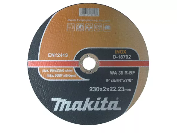 DISC TĂIERE INOX  Makita 230X2 1