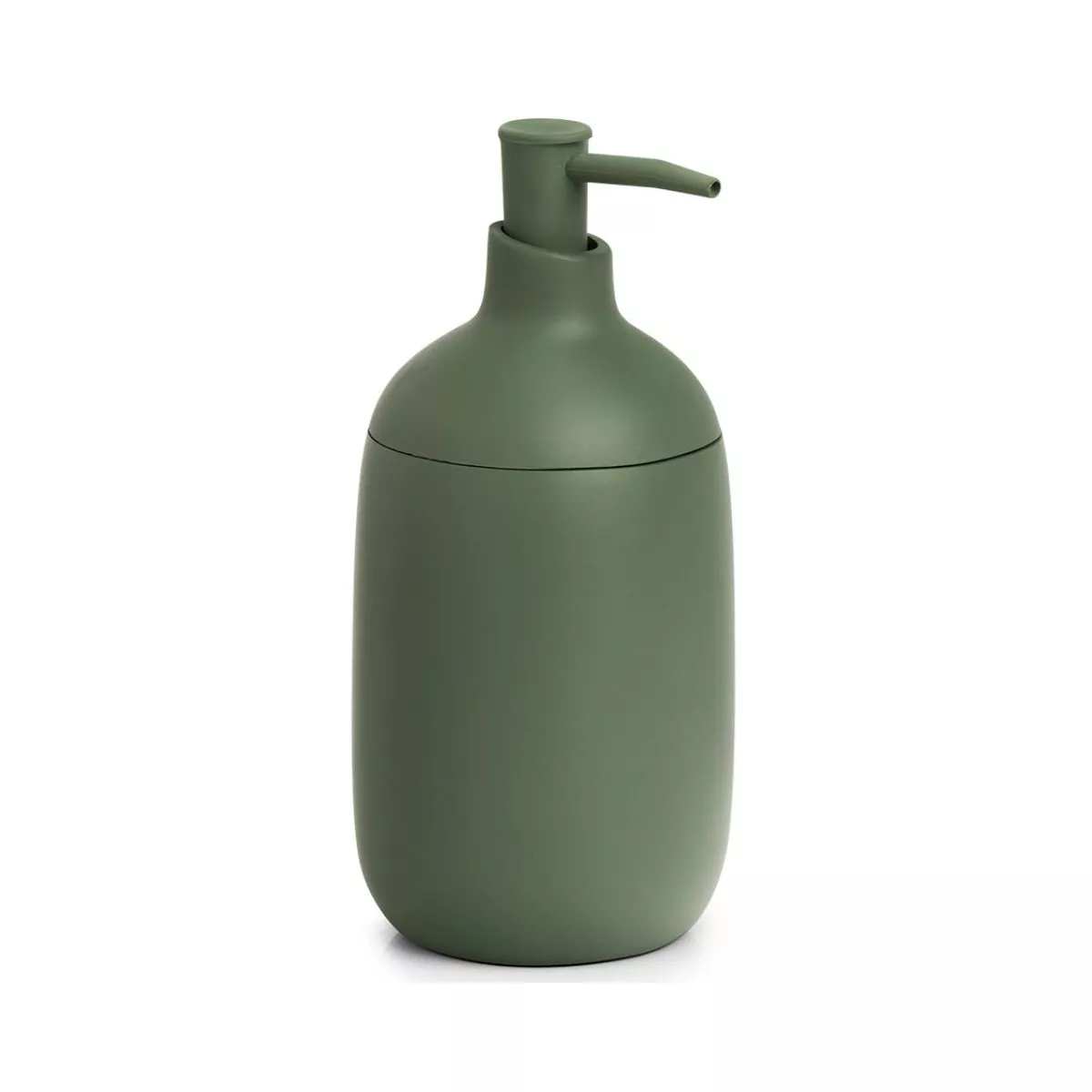 Dispenser sapun lichid verde, din polirasina, 18 cm, Soap Dispenser Modern 1