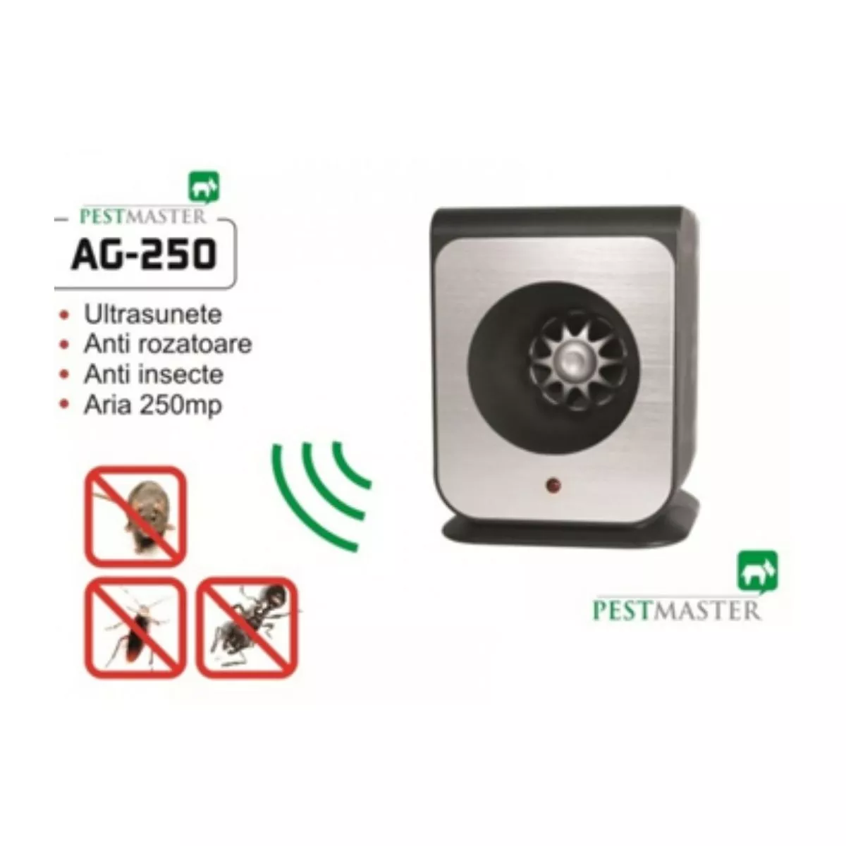 Dispozitiv electronic PestMaster AG250 (250 mp) Ultrasunete 1