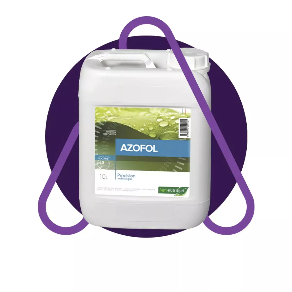 Fertilizant azot cu eliberare lenta AZOFOL, 10 litri 1