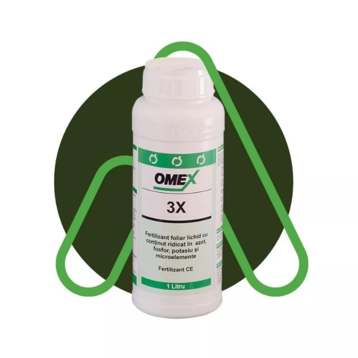 Fertilizant foliar NPK si microelemente Omex 3X, 1 L 1