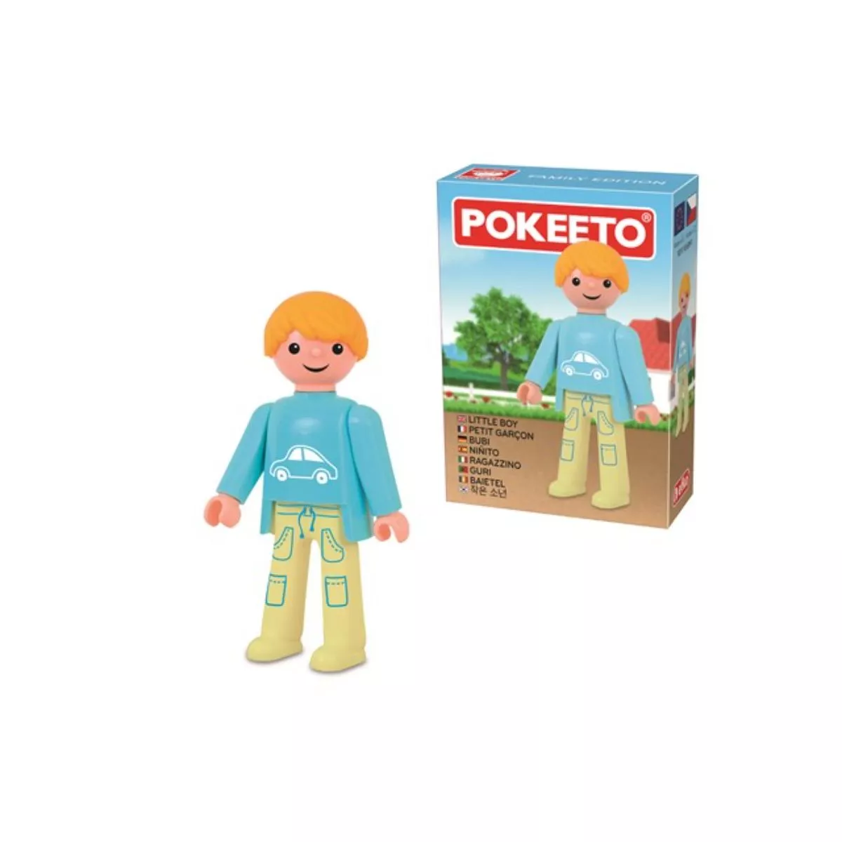 Figurina membrii familiei - baietel Pokeeto 2