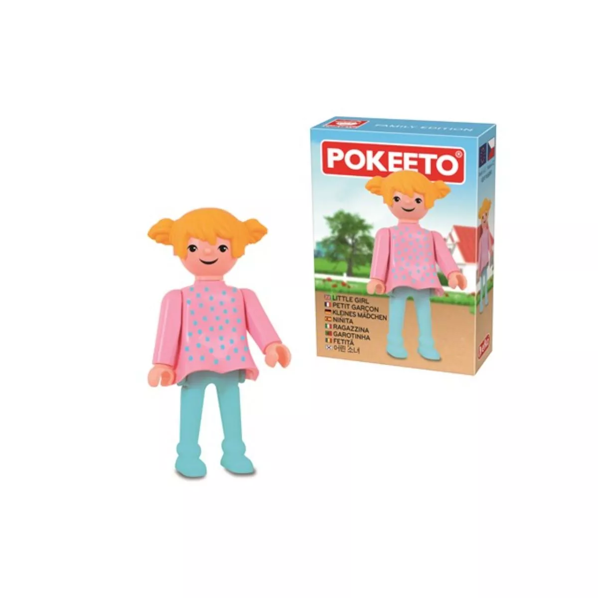 Figurina membrii familiei - fata Pokeeto 2