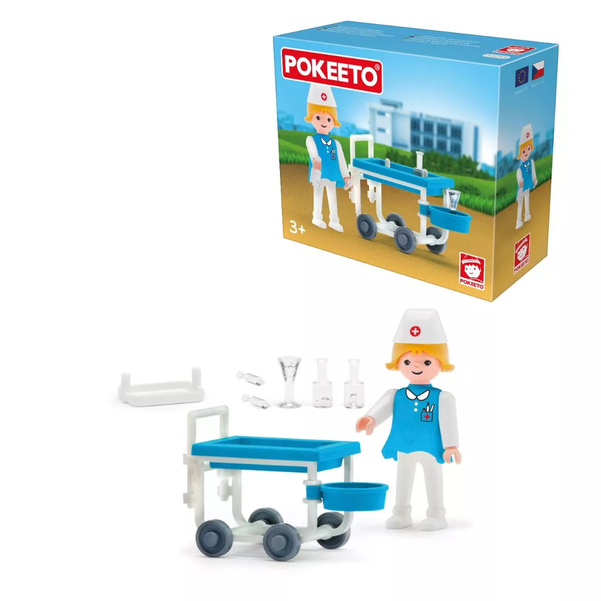 Figurina paramedic cu accesorii Pokeeto 2