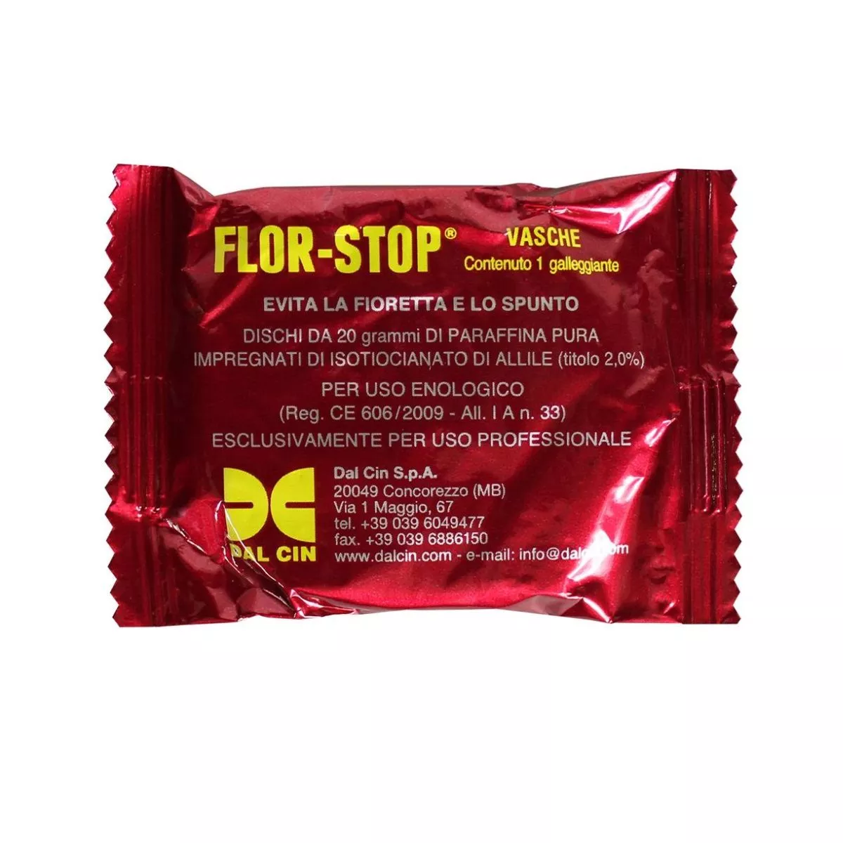 Flor-Stop tablete pentru damigiane, 20 grame 1