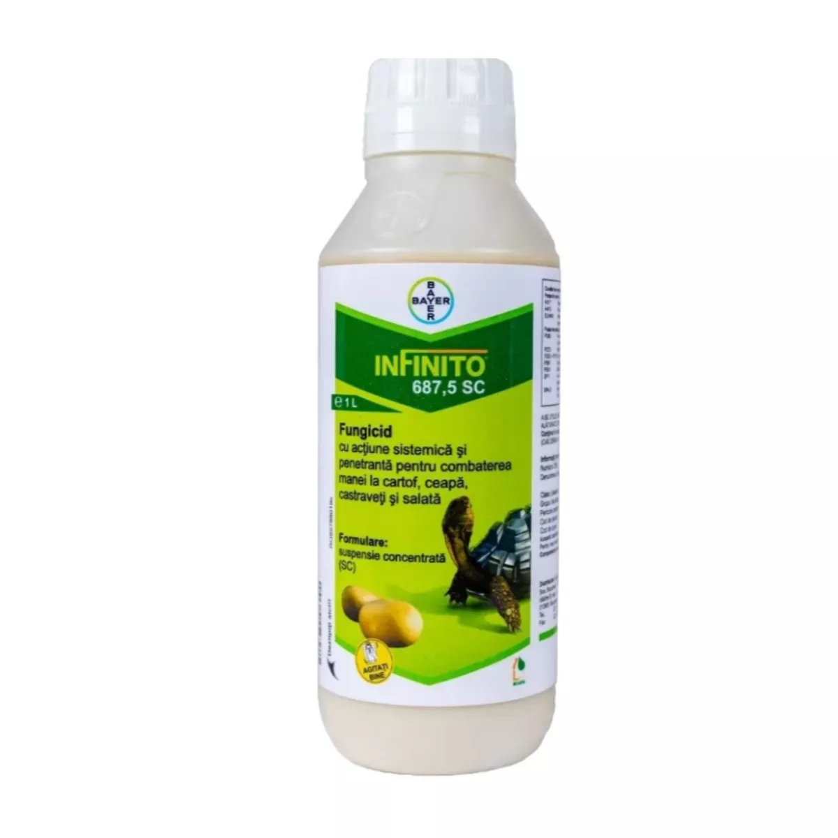 Fungicid pentru cartof, castraveti, salata si ceapa, 1L, Infinito 687.5 SC, BAYER 1