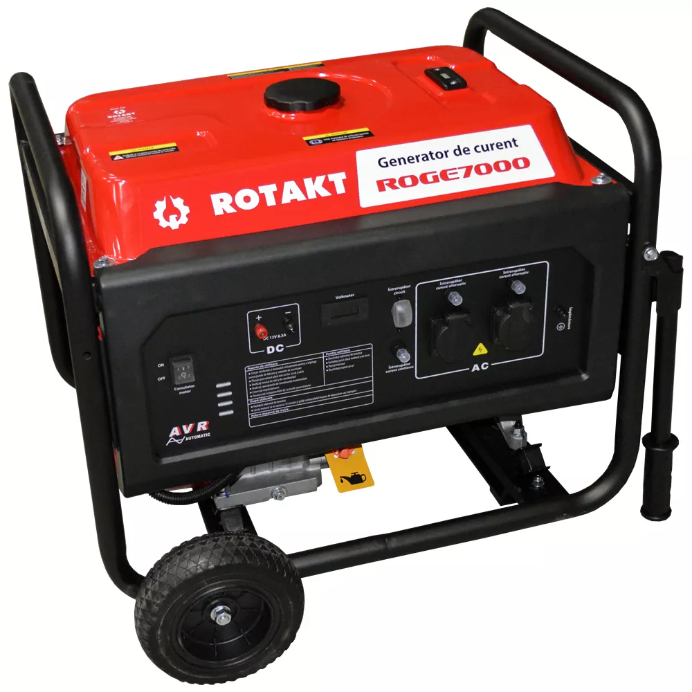 Generator de curent benzină Rotakt ROGE7000 6.8 KW 1