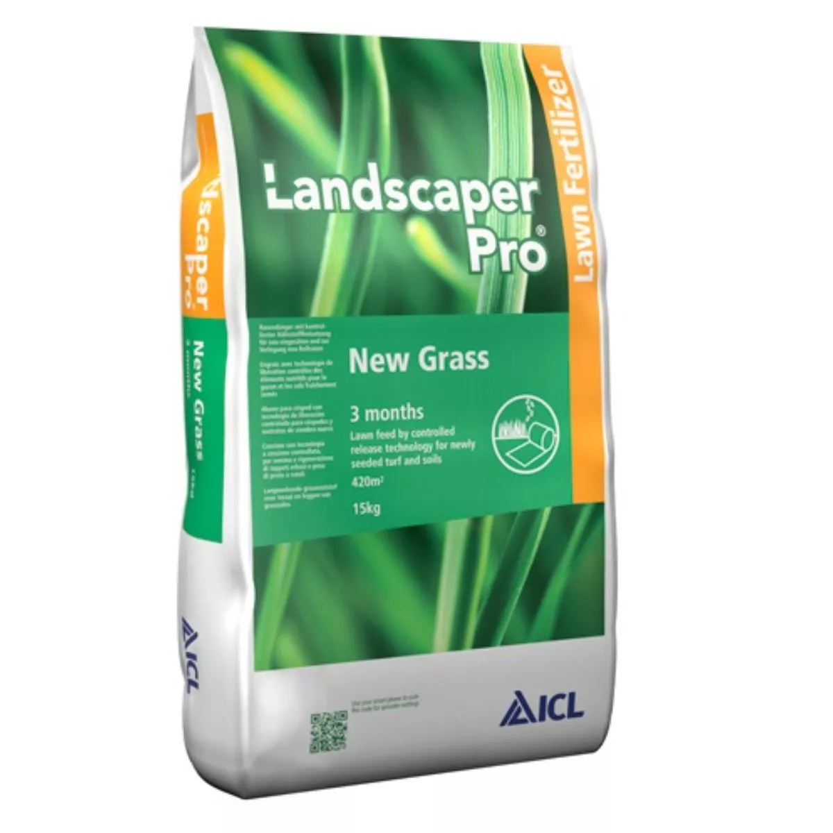Ingrasamant Landscaper Pro NEW GRASS 3 luni 20+20+08+ME ICL Specialty Fertilizers (Everris International) 15 kg 1