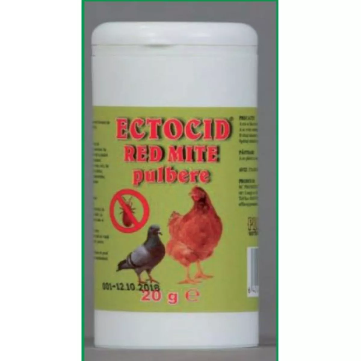 Insecticid  ECTOCID  RED   MITE  20 g 1