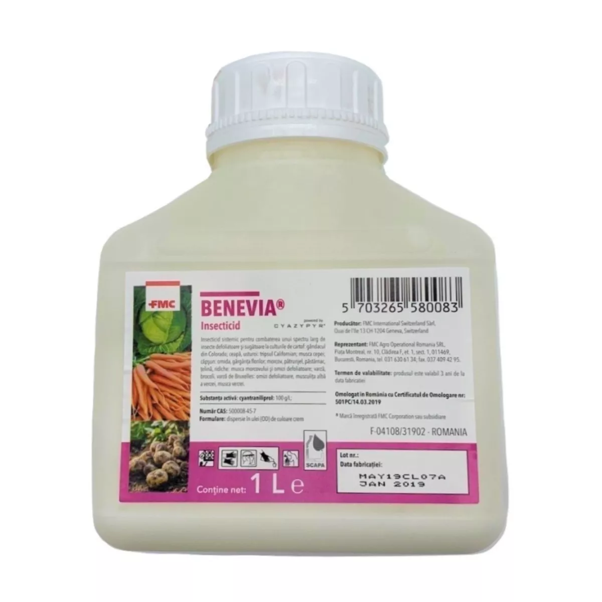 Insecticid legume, capsuni si cartof Benevia, 1L 1