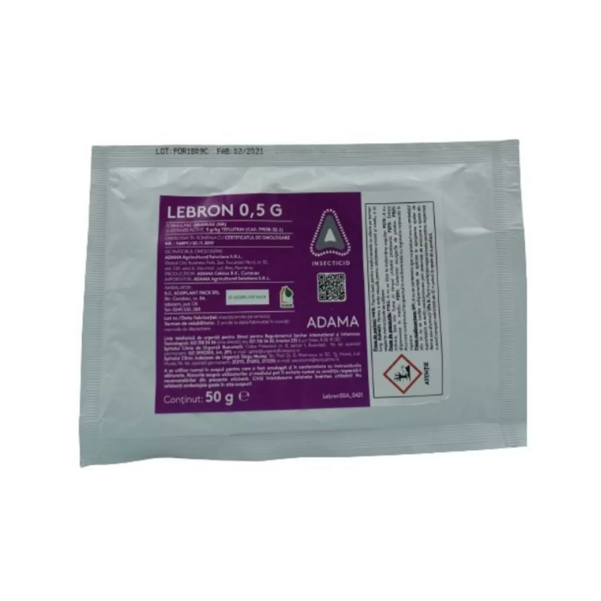 Insecticid pentru sol Lebron 0.5G, 50 grame 1