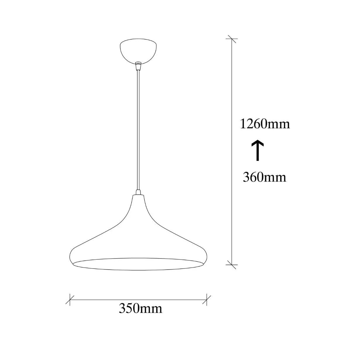 Lustra argintie din metal  Ø35 cm Berceste 5