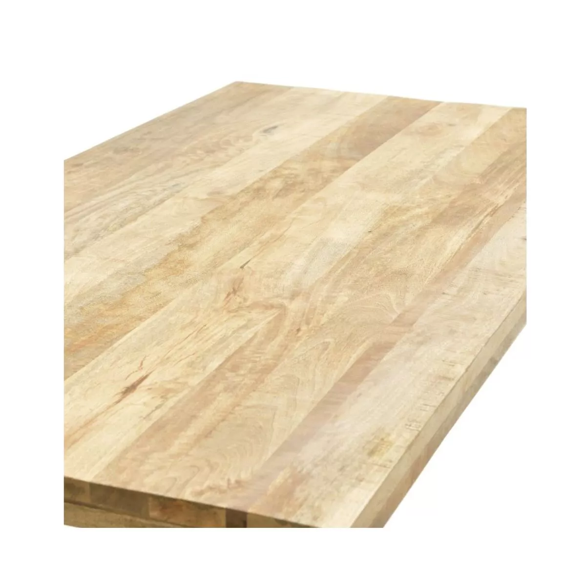 Masa dining / bucatarie, din lemn cu picioare metalice, 180x90x77 cm (M1) 5