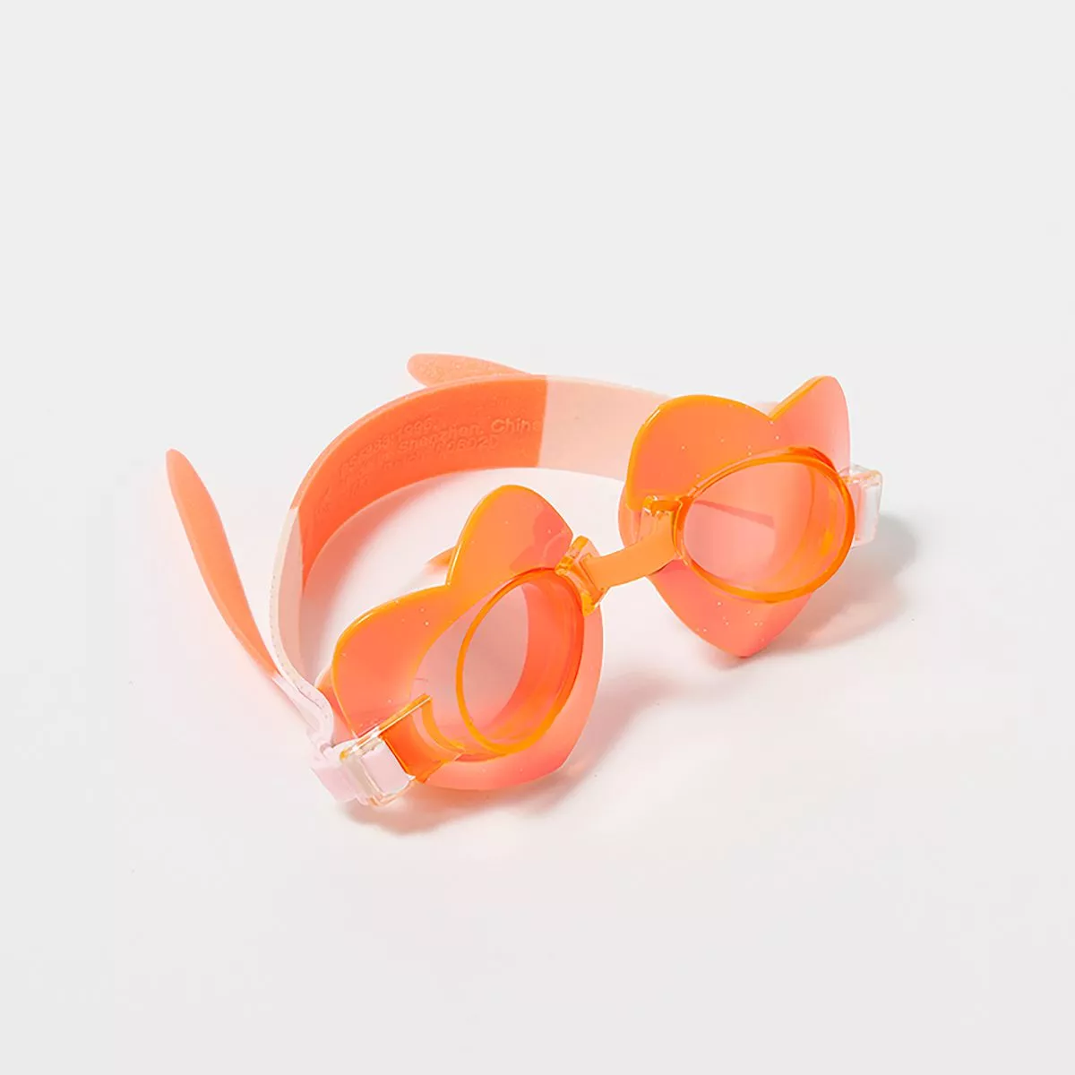 Ochelari de inot pentru copii cu model inimioara si protectie UV 380 Sunnylife 1