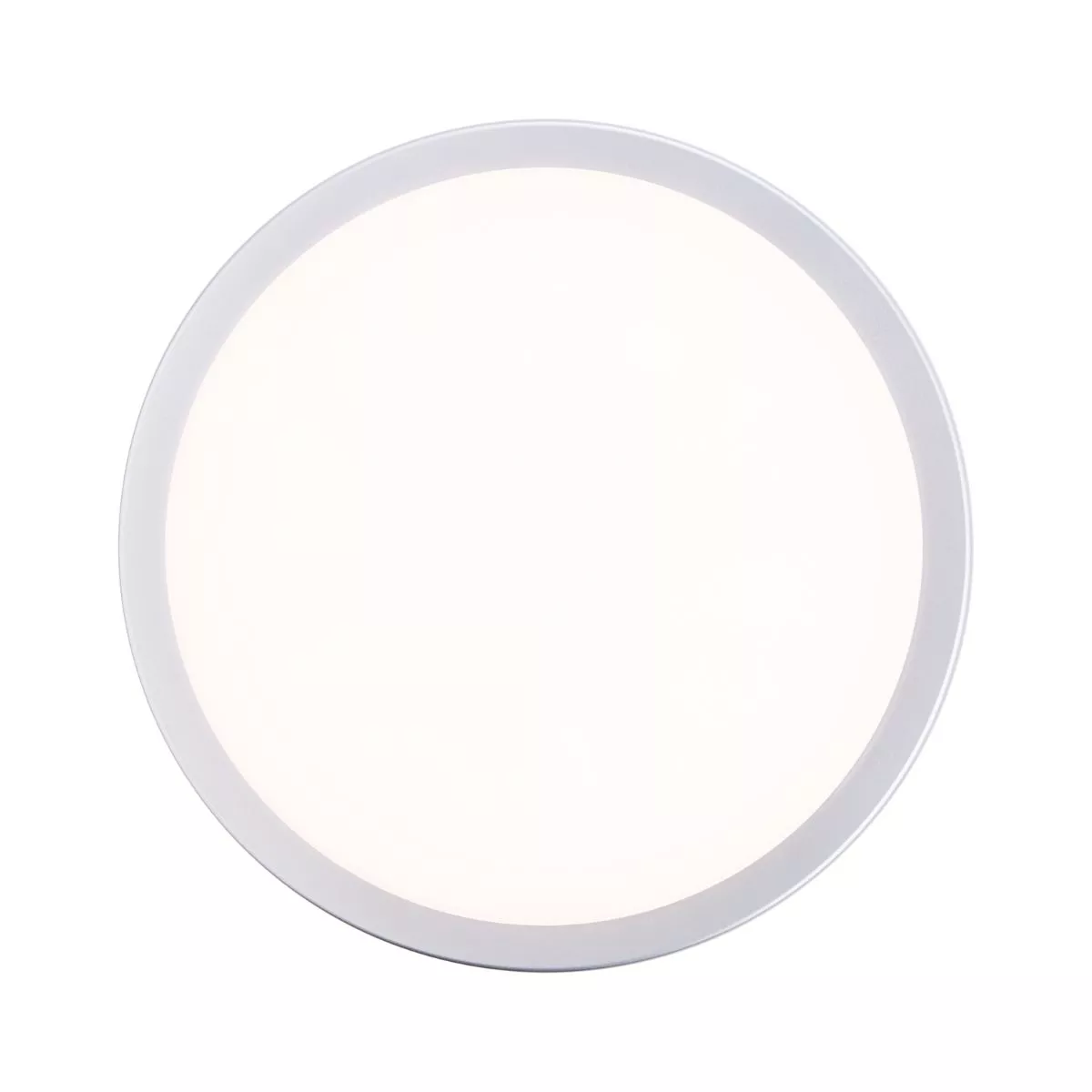 Plafoniera alba rotunda din plastic Devora LED 28 cm Brilliant 5
