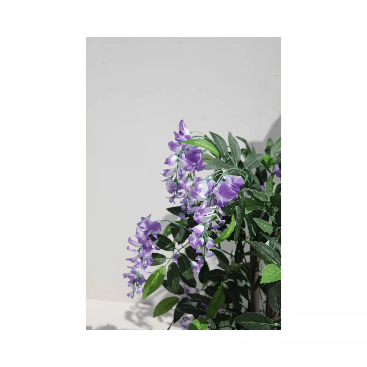 Planta artificiala 120 cm Wisteria lila-alb 4