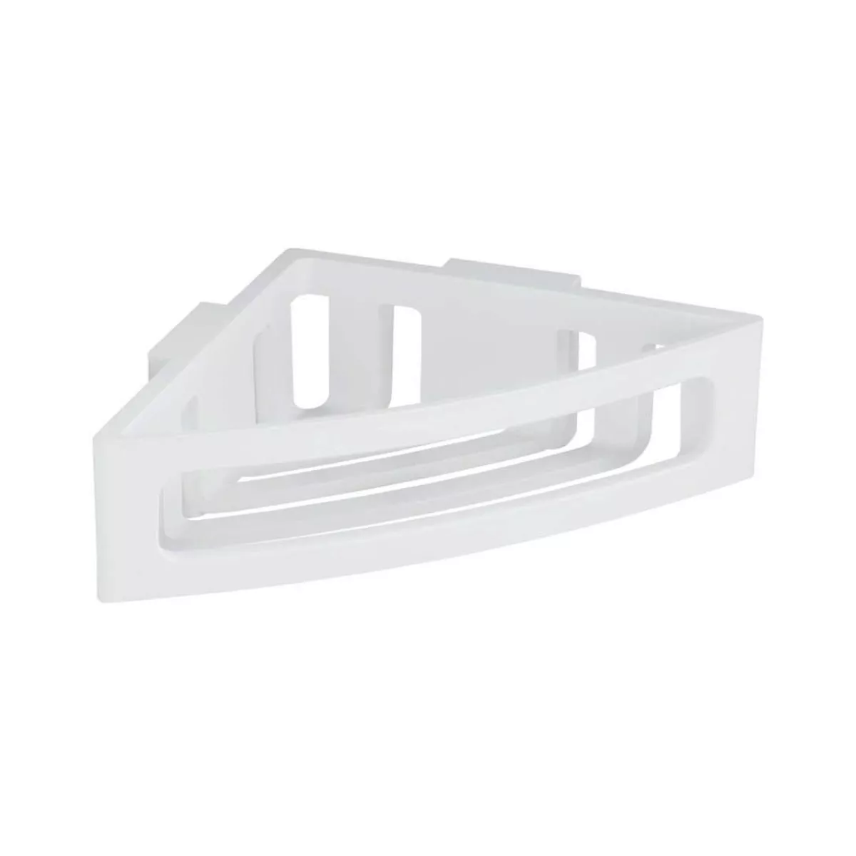 Polita de colt alba din plastic ABS 35 x 8,5 x 20 cm Bralia Wenko 2