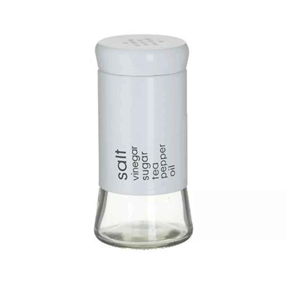 Recipient alb pentru mirodenii, din sticla, Φ6X11 Inart 1