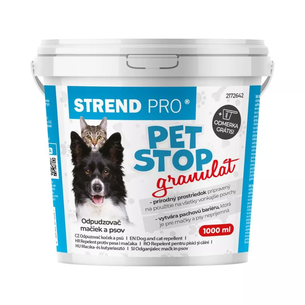 Repelent granule pentru caini, pisici Strend Pro PET STOP, 1000 ml 1