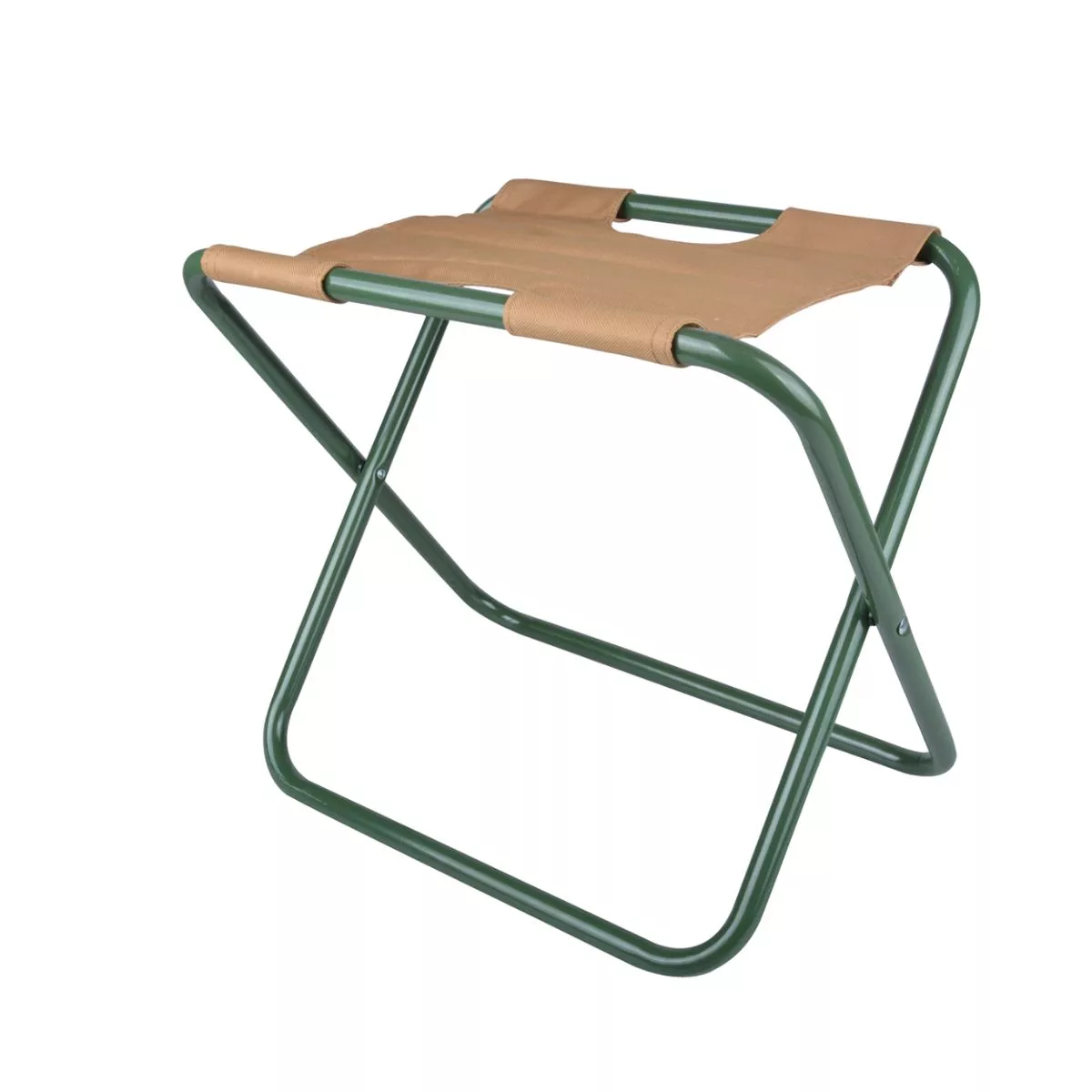 Scaunel verde/maro H 30 cm cu compartimente pentru unelte Esschert Design 2