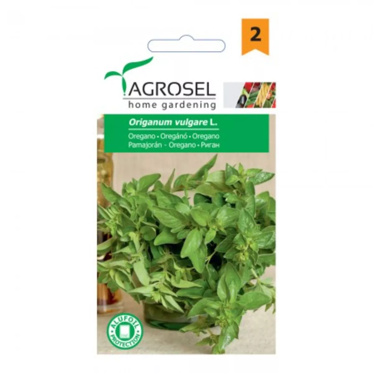Seminte aromatice Oregano  Agrosel 0.3 g 1