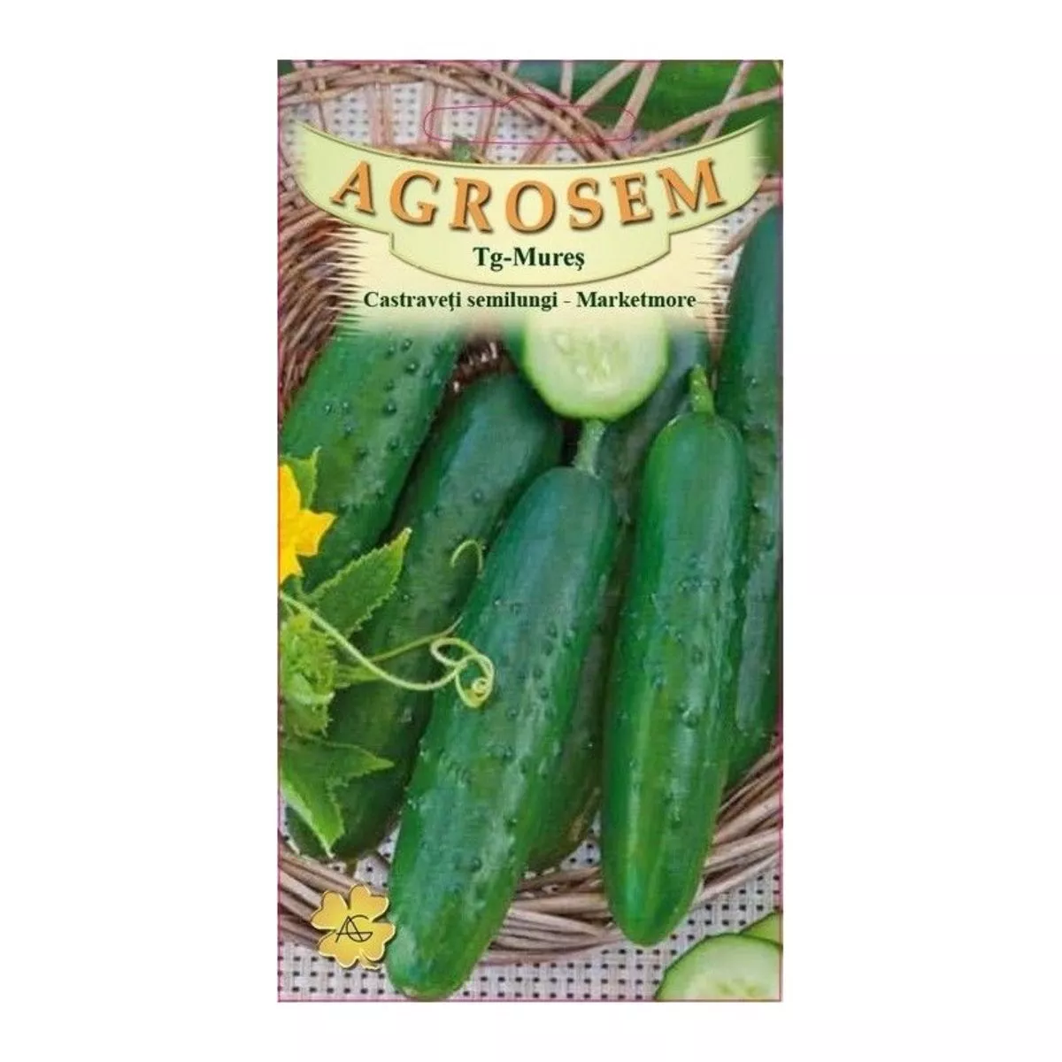 Seminte Castraveţi semilungi      Marketmore  AGROSEM 10 g 1