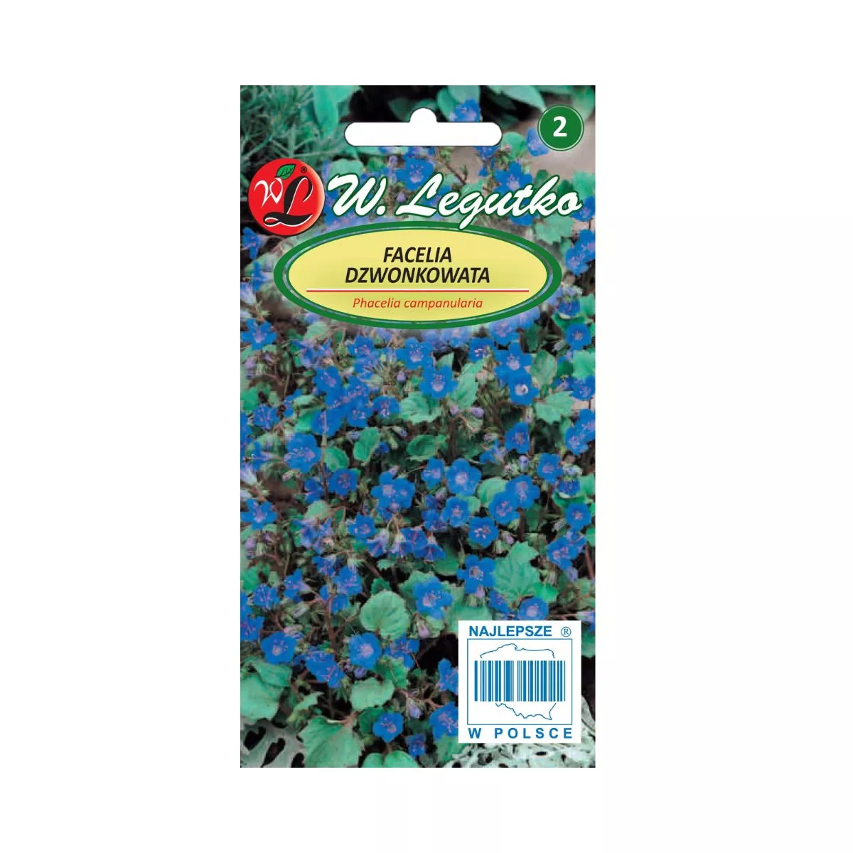 Seminte de clopotel Californian albastru, 0,5 gr, LEGUTKO 1