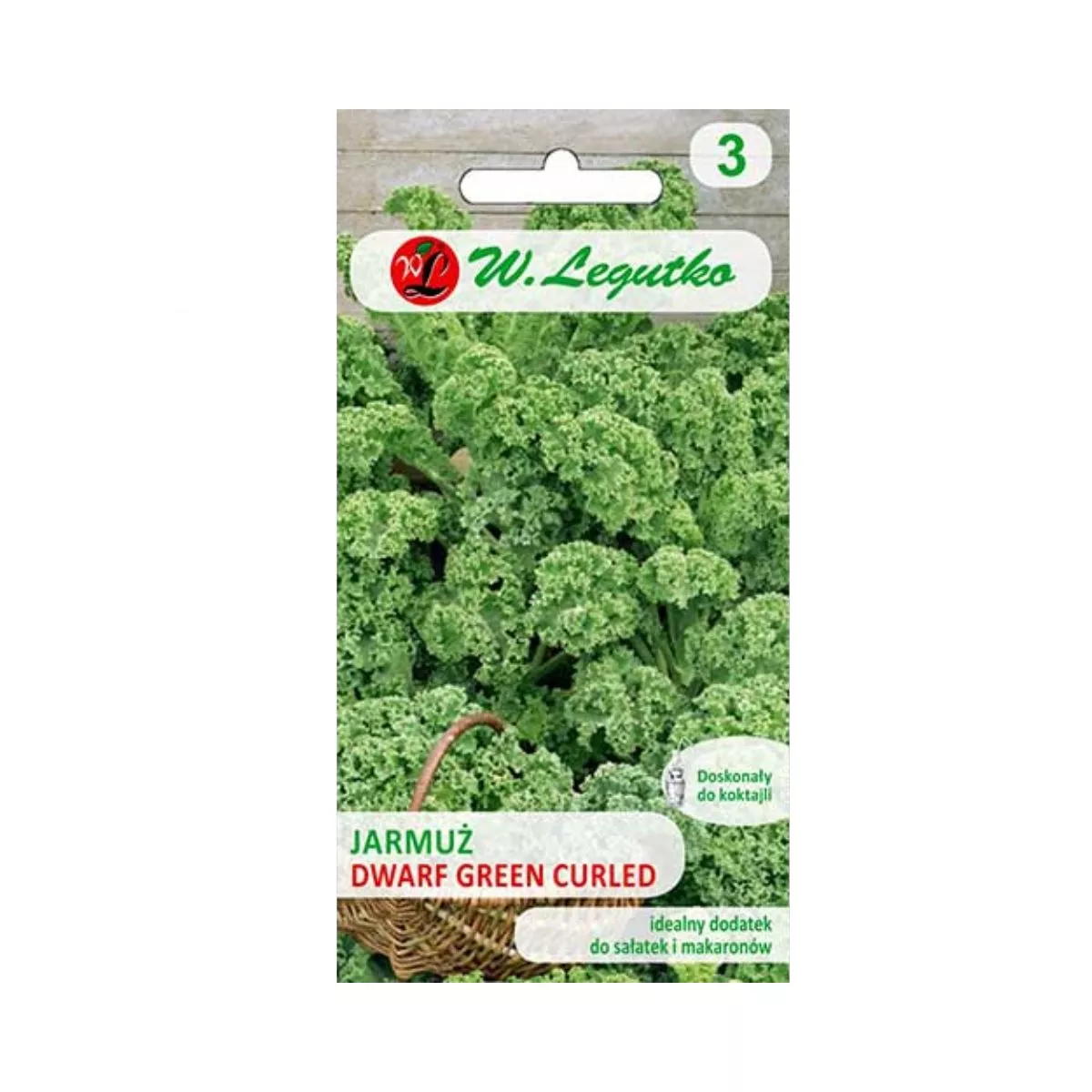 Seminte de varza Kale pitica, 1 gr, LEGUTKO 1