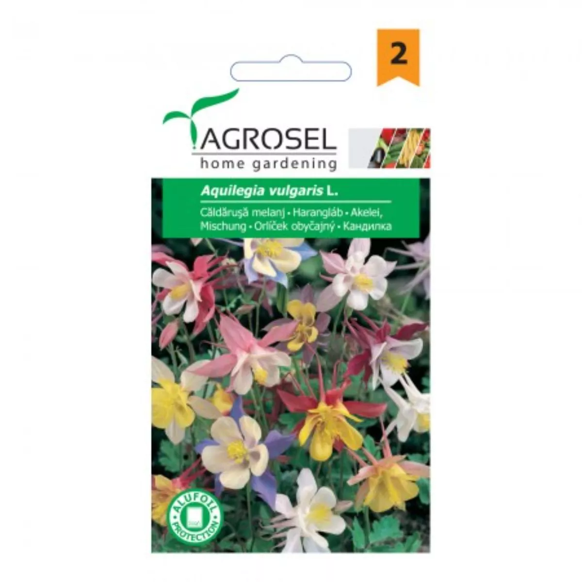 Seminte flori Caldarusa melanj Agrosel 0.3 g 1