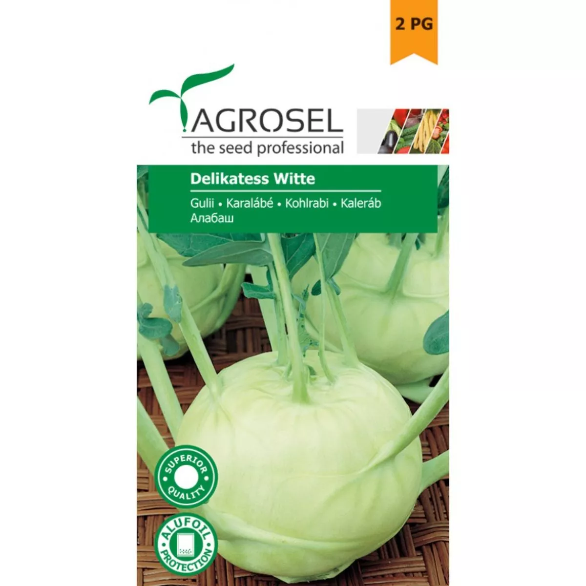 Seminte Gulii Delikates Wítte Agrosel 4 g 1
