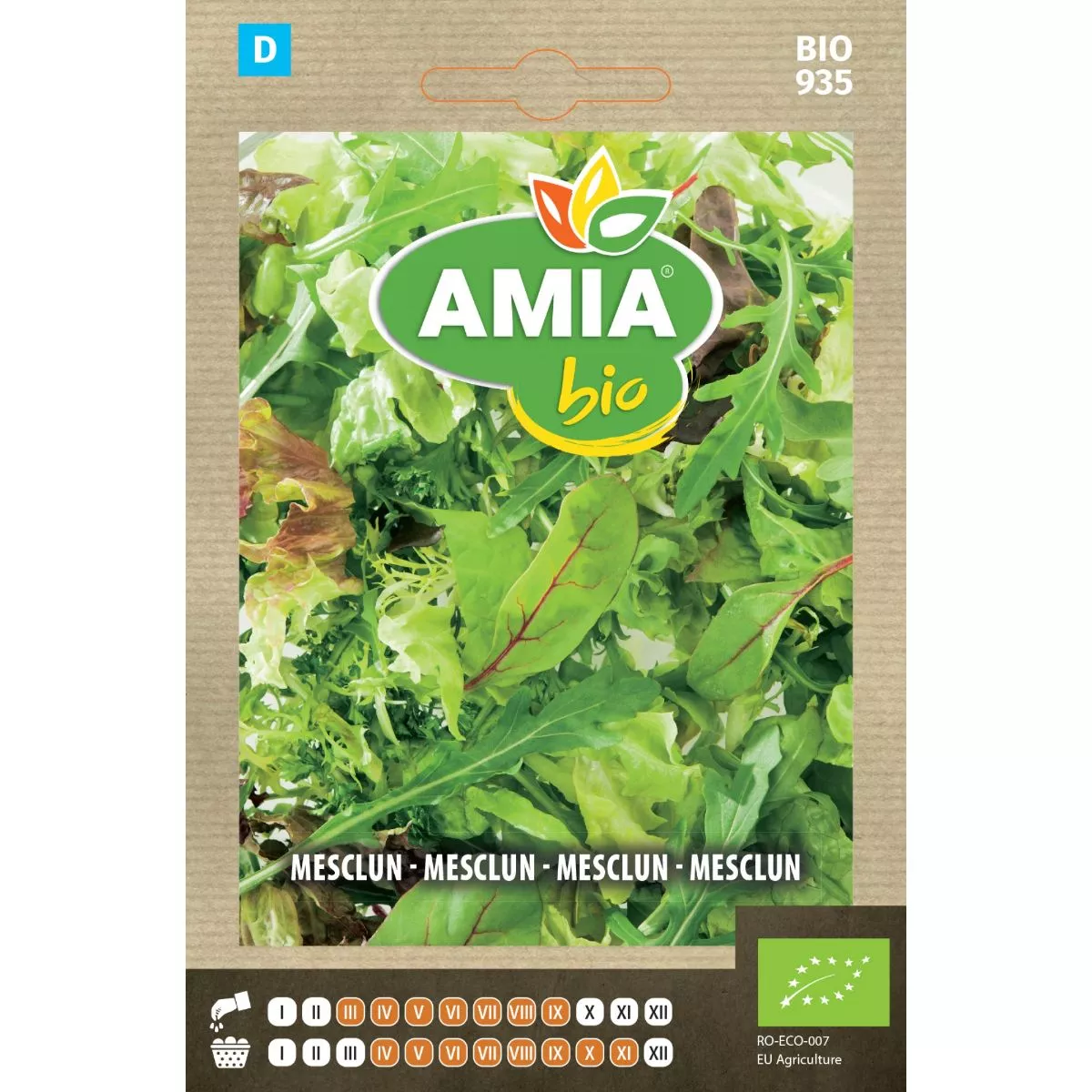 Seminte Salata Mix Mesclun BIO AMIA 2gr 1