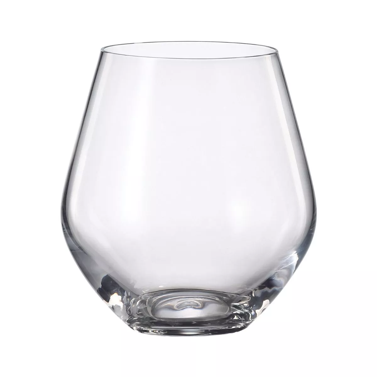 Set de 16 pahare pentru vin rosu, vin alb, sampanie si apa, transparent, din cristal de Bohemia, 500/490/210/600 ml, Globo 5