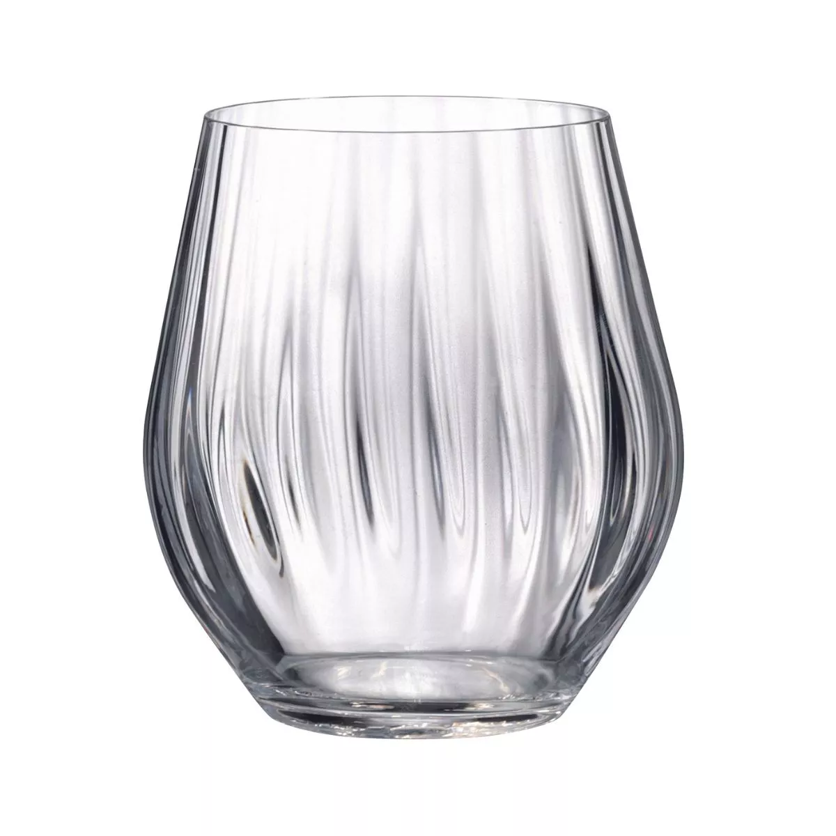 Set de 16 pahare pentru vin rosu, vin alb, sampanie si apa, transparent, din cristal de Bohemia, 500/520/690/260 ml, Sarah Waterfall 5